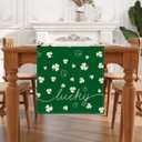 2 x St Patricks Day Table Runner St Pattys Day Decorations for Home