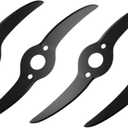 Brushless String Trimmer Steel Blades4PCS, Suitable for WEG21C