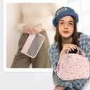 YOOLIFE Pink Unicorn Lunch Bag Women | Pink Tote Bags Snack Bags Reusable Large Capacity Insulated Cooler for Picnic Birthday Gifts for Girls Kids School Lunch Bag