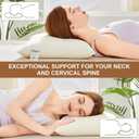 Organic Buckwheat Pillow for Sleeping with Dual-Layer Pillowcase and Extra Tartary Buckwheat Hulls, Adjust Height and Firmness, Neck Support Pillow for Back and Side Sleepers 14"x20" (Off-white)