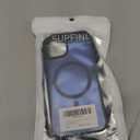 SUPFINE Magnetic for iPhone 14 Case & iPhone 13 Case (Compatible with MagSafe) (Military Grade Drop Protection) Slim Translucent Matte Shockproof Phone Cover,Deep Blue