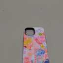 Generic Case Compatible with iPhone 15,Scratch Resistant Hybrid 2-Layer Hard Shell Phone Case,Ocean Fruit Collage