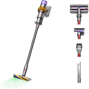 Dyson V15 Detect Cordless Vacuum Cleaner, Yellow/Nickel