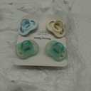Tommee Tippee Stay Put Pacifier Set, Contains 2 Ultra-Light StayPut Glow in The Dark Pacifiers and 2 Ultra-Light StayPut Pacifiers, 0-6 Months, Colors May Vary, One-Piece Silicone Design, Pack of 4