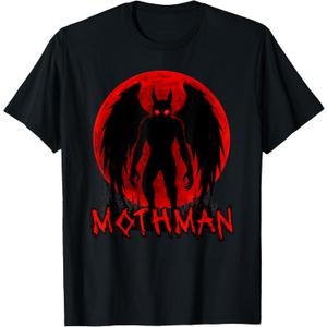 Mothman Cryptid Shirt for Men Women and Kids Mothman T-Shirt M