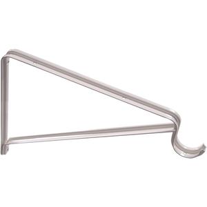 Hillman Group 852014 Flagged - Shelf & Rod Bracket White Removable - Pack of 2