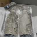 23.75 inches Modern Ceramic Table Lamp Set of 2 for Living Room, Farmhouse Bedside Nightstand Lamp for Bedroom Home Office Dorm