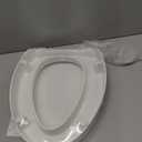 KOHLER 25875-0 Hyten 3" Height, Elevated Soft Close Elongated Toilet Seat, Contoured Seat with Grip-Tight Bumpers, Quick-Attach Hardware, No Slam Toilet Seat, White