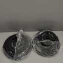 Fitvids Barbell 2-Inch Olympic Cast Iron Plate Weight Set 95 Pounds, Black