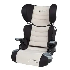 Baby Trend Protect 2-in-1 Folding Belt-Positioning Booster Seat, Dash Tan, Manufacturing Date 06/06/2026 