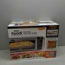 Ninja Digital Air Fry Countertop Oven, 8-in-1 Functionality, 1800W, Flip-Up Design, XL Capacity, Air Fry Basket, Wire Rack & Crumb Tray, Silver, SP101