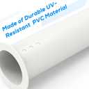 Mini Split Cover Wall Sleeve for Air Conditioner Line Set Covers with air Conditioning Filter Cotton for Outside Units AC Sleeve Through The Wall Pipe Accessories (8.66 inches Length)