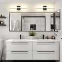 Modern Black Vanity Light Bar 24 Inch, 16W 5CCT Dimmable Bathroom Light Fixtures LED Wall Lighting Fixture