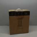 LUGGEX Underseat Carry On Luggage with Wheels, Stylish Lightweight Under Seat Luggage, Soft Sided Personal Item Suitcase for Short Trip (Black, 16 Inch)