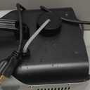 1200W RGB Fog Machine, 6 Colorful LED Lights for Smoke Machine Indoor/Outdoor Use, Perfect for Parties, Weddings, and Stage Effects (Silver)