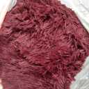 Area Rugs for Living Room Bedroom, Machine Washable 4x5.9 ft Soft Fluffy Shaggy Bedside Rug, Indoor Floor Carpet for Kids Girls and Boys, Dorms, Nursery Rooms, Home Decor Aesthetic, Burgundy