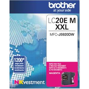 Brother LC20EM Super High Yield Magenta Ink Cartridge