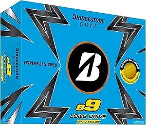Bridgestone Golf 2023 e9 Long Drive Yellow Golf Balls 6 PCS