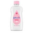 Johnson's Baby Oil, Pure Mineral Oil to help Prevent Moisture Loss for baby, Kids & Adults, Gentle & Soothing Baby Massage Oil for Dry Skin Relief, Original Scent, 14 fl. oz(Pack of 6)