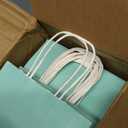 Paper Gift Bags with Handles, , 8.3" x 5.9" x 3.1", Pastel Paper Easter Gift Bags with Handles Bulk, Ideal for Gifts, Weddings, Baby Showers, Birthdays, Shopping, Retail Merchandise