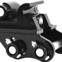 Mini Excavator Mannual Quick Hitch Coupler 25mm Pin Compatible with 0.6 0.8 1.3 1.5 2.0 Ton Quick Change Hitch Span Attachments Center Wheelbase 90mm/3.54in