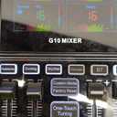 Podcast Equipment Bundle with 3.5mm Condenser Microphone for Pc/Phone Live Streaming Singing Gaming, Podcast Microphone Bundle with Live Sound Board Audio Mixer Denoise,DJ Sets