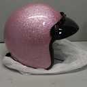 Harssidanzar Retro Motorcycle Helmet 3/4 Open Face Helmet Vintage Style for Men Women, DOT Approved CU601 M
