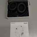 TAGRY Hybrid Active Noise Cancelling Headphones 100H Playtime Wireless Over Ear Bluetooth Headphone with Fast Charging Hi-Res Audio Comfort Earcups Headsets for Travel Home Office Phone PC Black