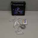 Christmas Tree Topper Lighted, Christmas Tree Star with Remote Control