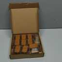 Ansible 24 pcs Rectangle Large Chair Leg Floor Protectors, Furniture Felt Pads Silicone Covers caps for Chairs,Chair Leg Protectors for Hardwood Floors (Fit Length 1-1/2 to 2,Width 3/4 to 1)