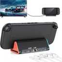 Switch 2 Portable Dock - [5-in-1] TV Docking Station Replacement: 4K@60Hz HDMI, Gigabit LAN, 100W PD Dock Adapter, 25Gbps USB-A, Compact for Nintendo Switch 2 Travel/TV/Charging (Official-Size 1/2)