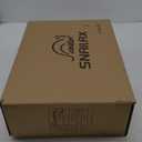 Snailax Massage Seat Cushion - Back Massager with Heat, 6 Vibration Massage Nodes & 2 Heat Levels, Massage Chair Pad for Home Office ChairBlack (Large)