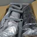 Fshibila Baby Playpen, 50x50 Inch Baby Playard for Babies and Toddlers, Play Pens for Indoor & Outdoor, Sturdy Safety Play Yard with Soft Breathable Mesh, Anti-Fall, Grey