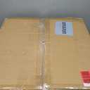 Farmhouse Chandelier Lighting Round 5 Lights Black with Glass Shade Ceiling Hanging Vintage Rustic Light Fixture for Dining Room Living Room Foyer Porch Kitchen Island