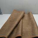 KIMODE 30"x70" Farmhouse Kitchen Mats for Floor, Long Kitchen Runner Rug Non Slip Washable,Absorbent Kitchen Floor Mats Runners for Hallways Front Sink Entryway Laundry Home,Black/Brown