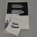 2025 Upgraded Wireless HDMI Transmitter and Receiver, 4K Decode 1080P Output,2.4G/5G Plug&Play Portable HDMI Wireless for Streaming Video and Audio to Monitor from Laptop/TV Box (Bright Silver)