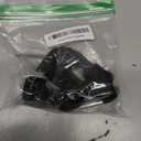 Footwear Clip, Shoe Bag, Hang Extra Shoes Cleats Boots or Gear on Your Bag. (1-Pack Black)