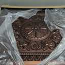 Art3d Drop Ceiling Tiles, Glue up Ceiling Tiles, 2'x2' Plastic Sheet in Antique Copper (12-Pack, 48 Sq.ft)
