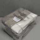 OIAHOMY Storage Basket, Woven Baskets for Storage, Cotton Rope Basket for toys,Towel Baskets for Bathroom - Pack of 3, Gradient Dark Brown (3 pcs-13x9.9x8.7)