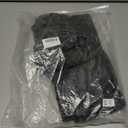 Women's Sexy 2 Piece Denim Outfits Off Shoulder Strapless Buttons Tops and Mini Cargo Skirts Club Sets (Black, S)