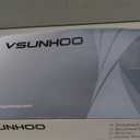 Matte Black Bathroom Faucet, Modern Single Handle Square Bathroom Sink Faucet with Pop Up Drain Assembly, Stainless Steel Vanity Bathroom Faucets, Single Hole Deck Mount,BF011B