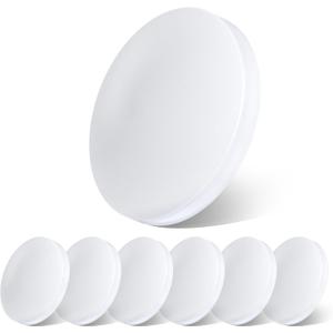 acegoo 12V LED Ceiling Dome Light, RV Interior Puck Light, 12 Volt Overhead Panel Light for Motorhome Travel Trailer Camper Van Boat, CRI 90+ Surface Mount DC 12V 6-Pack (5000K Cool White)