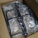 Aramox 10 FT Upgraded Stainless Steel Flagpole, Adjustable Height Rotating Rings 5 Prong Base for Yard Easy Setup Wind Resist Rain Proof