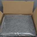 Mohawk Home 9' x 12' Premium Luxury Non Slip Rug Pad 1/4 Thick Dual Surface Felt + Rubber Gripper - Safe for All Floors, Synthetic Fiber, Grey