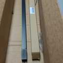 Shower Door Support Bar, Wall-to-Glass Support Arm 500-850mm Long to Fix Frameless Glass Panel, Suitable for 5/16"(8mm) to 3/8"(10mm) Thick Glass Door, Matte Black