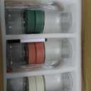 8 Pack Overnight Oats Containers with Lids, Large & Small Glass Mason Jars 16oz & 10 oz, Breakfast Oatmeal Container to Go, Salad Meal Prep Jars for Food Storage, Mush Chia Seed Pudding Jars