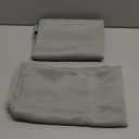 NICETOWN Scalloped Window Valance for Bedroom, Blackout Valance Curtains for Living Room, Kitchen Curtains Valances for Small Window (52x18 Inch, Sage Green, 4 Panels)