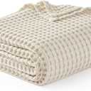 Bedsure Blanket Beige 74x100