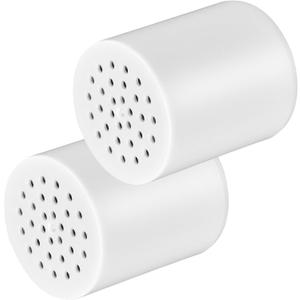 20 Stage Shower Filter Replacement Cartridge - Shower Head Filter Cartridge for Hard Water, Chlorine, Heavy Metals, High Output Shower Water Softener (2)