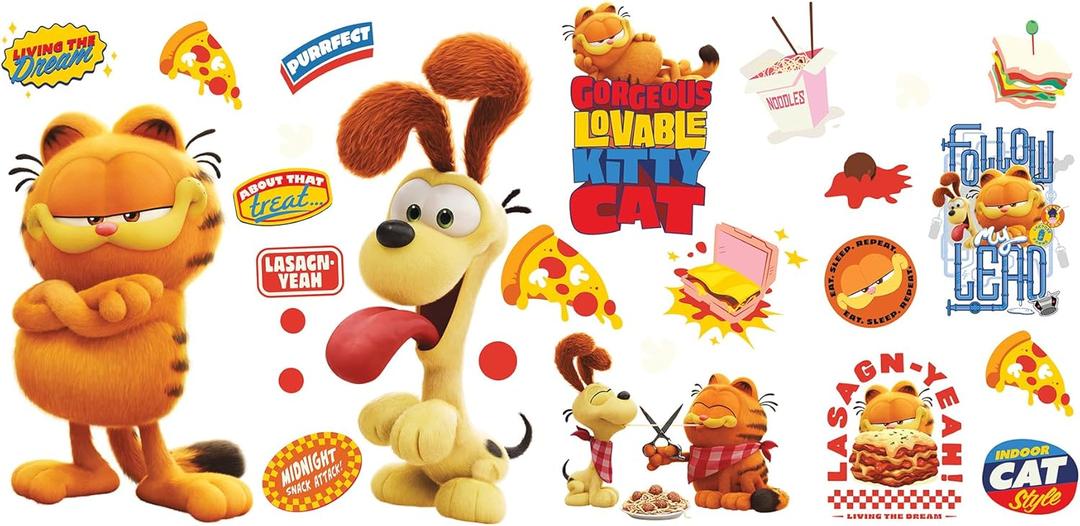 The Garfield Movie Wall Decals, RMK5355SCS